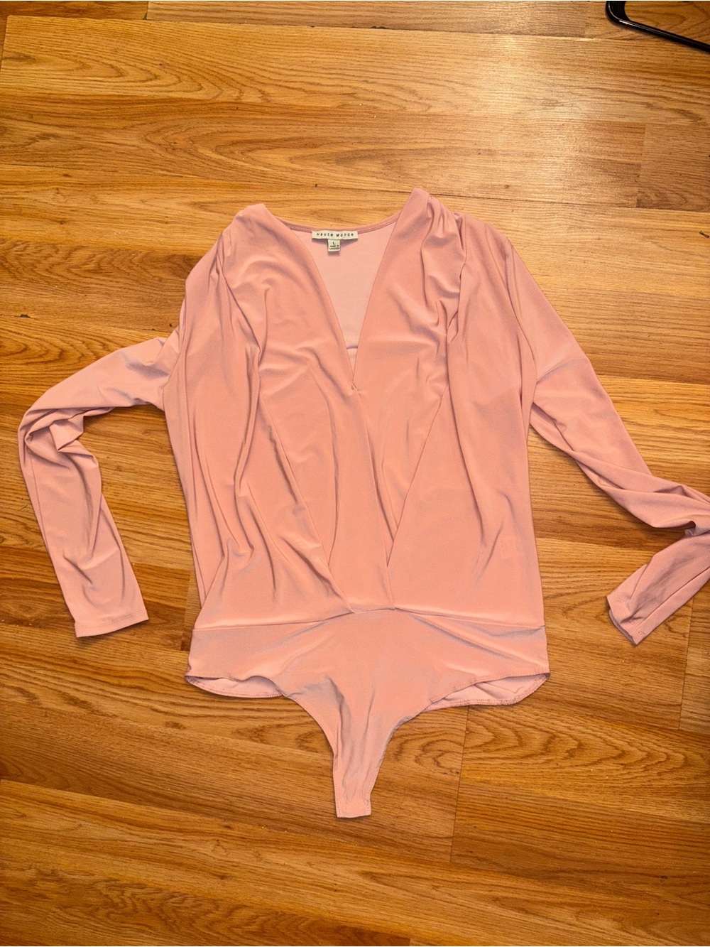 Blush pink bodysuit